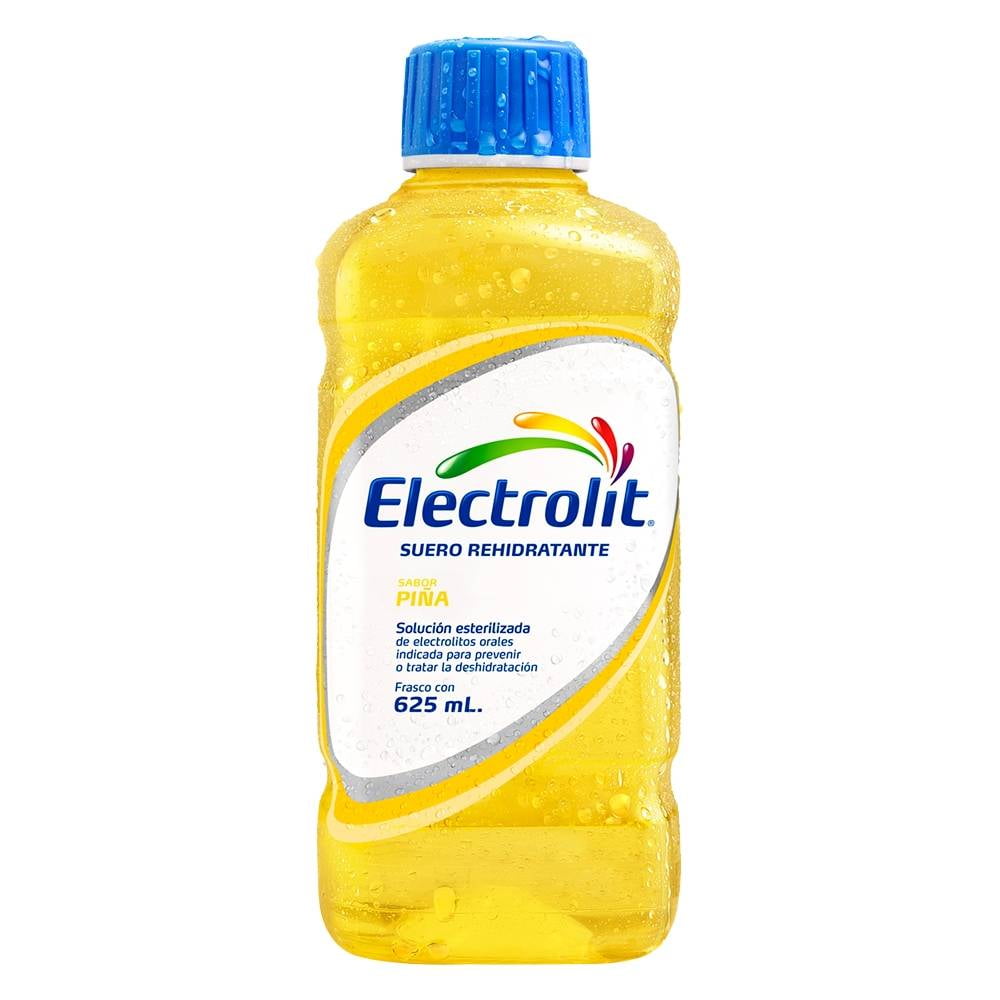 Electrolit Piña 625ml: Frescura tropical que revitaliza al instante.