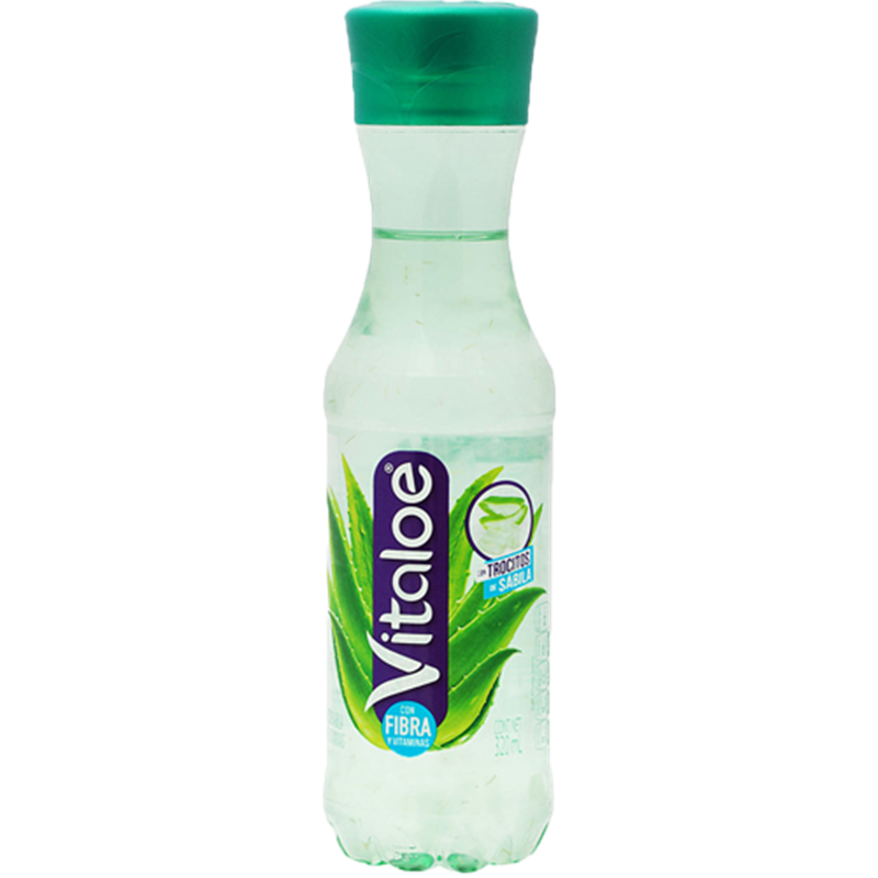 Vitaloe 320 ml: Revitaliza tu día con frescura natural.