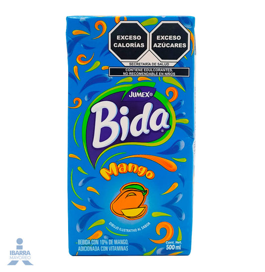 Bida Mango 500ml: Una explosión tropical en cada botella.