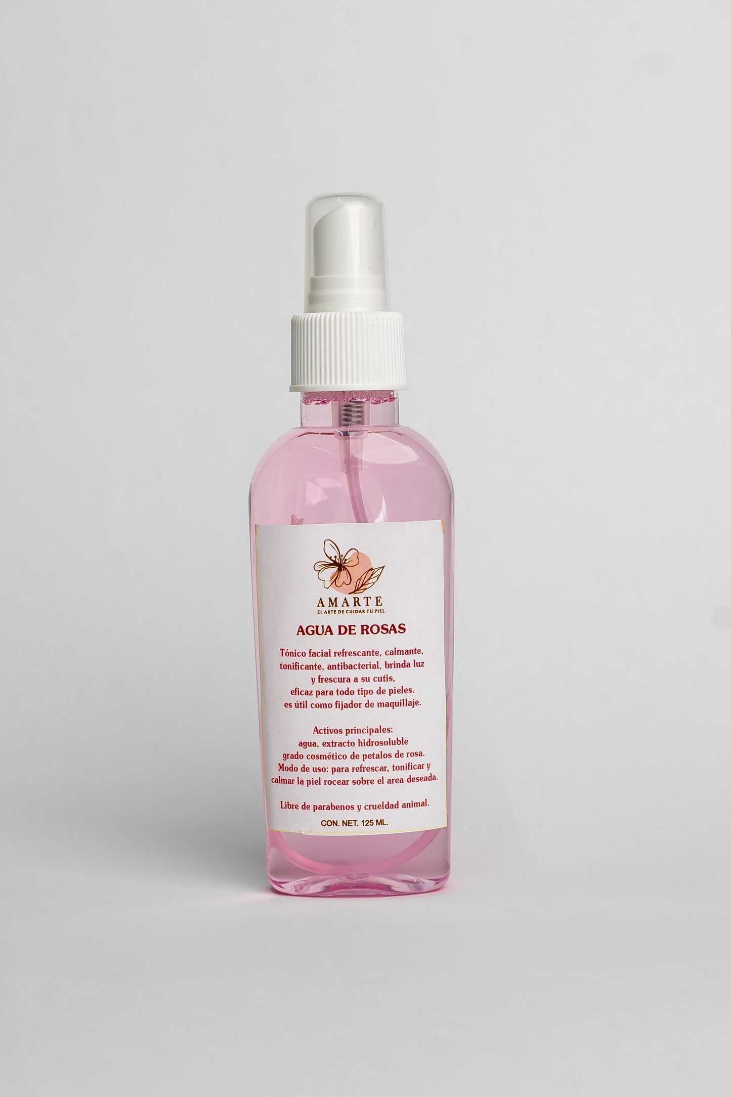 Agua de rosas 125 ml