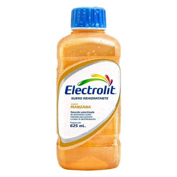 Electrolit Manzana 625ml: Revitaliza con la frescura natural de la manzana.