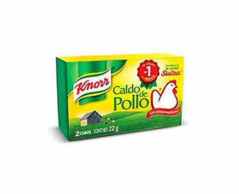 Knorr Suiza, caja con 2 cubos: El toque perfecto para realzar el sabor de tus platillos.